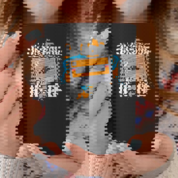 Retro Old School Hip Hop 80S 90S Graffiti Cassette Regalo Taza de café Regalos divertidos