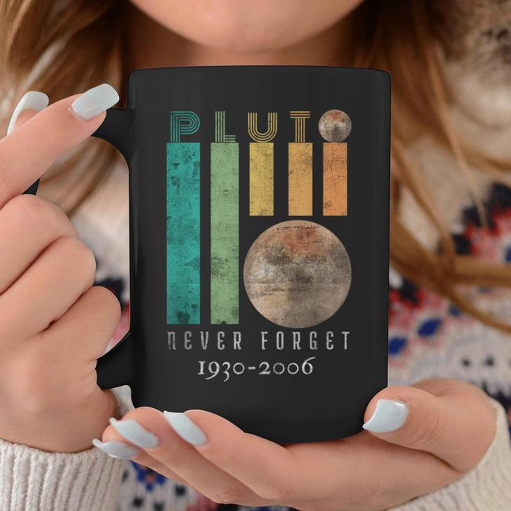 Retro Pluto Never Forget 1930-2006 Astronomy Fuuny Space Coffee Mug Unique Gifts
