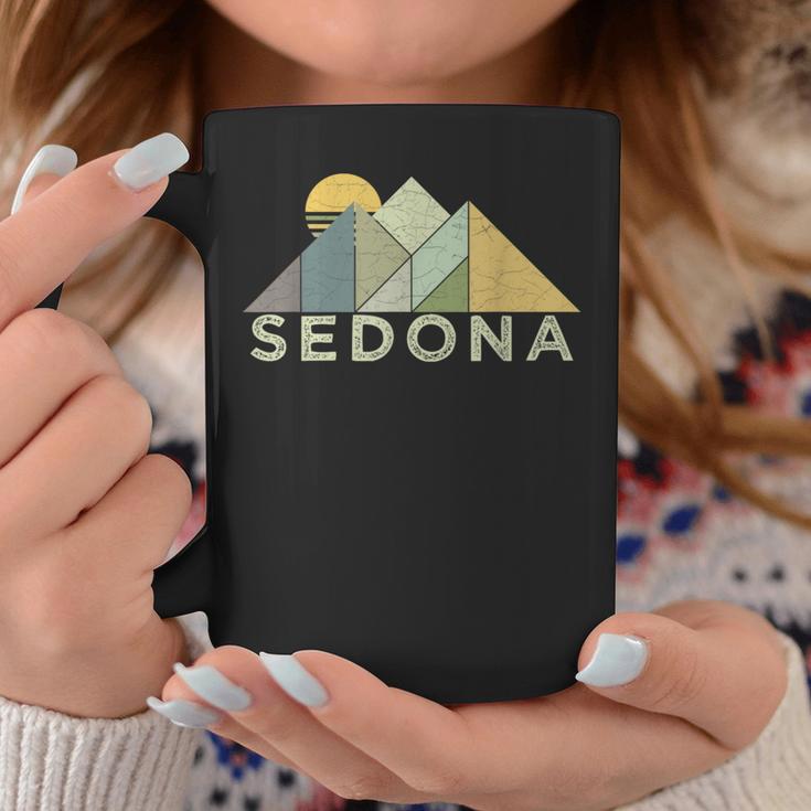 Retro Sedona Arizona Distressed Hiking Coffee Mug Unique Gifts