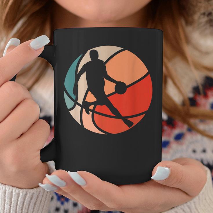 Retro Style Basketball Player Tassen Lustige Geschenke