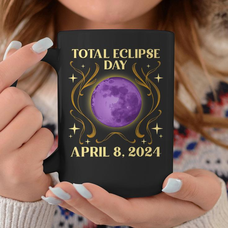 Retro Total Solar Eclipse Day April 8 2024 Sun Eclipse Coffee Mug Funny Gifts