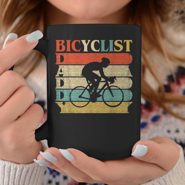 Retro Vintage Daddy Bicyclist Bicycle Dad Coffee Mug Unique Gifts