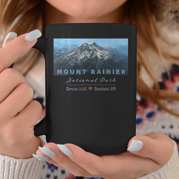 Retro Vintage Mt Rainier National Park Souvenir Coffee Mug Unique Gifts