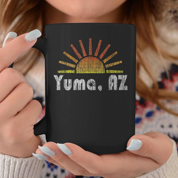 Retro Yuma Arizona Sunrise Sunset Vintage Coffee Mug Unique Gifts