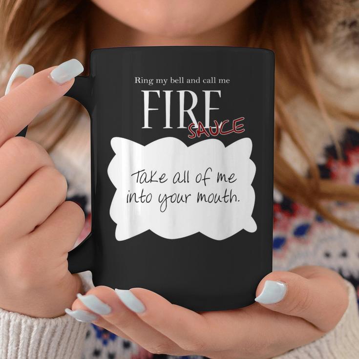 Ring My Bell And Call Me Fire Sauce Tacos Sauce Coffee Mug Unique Gifts