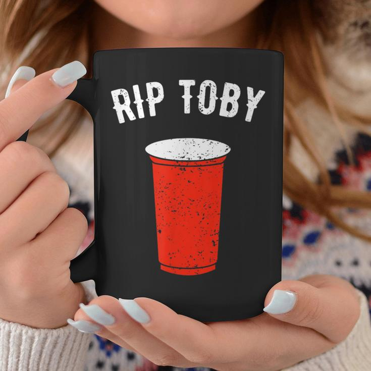 Rip Rest In Peace Toby Red Cup Coffee Mug Unique Gifts