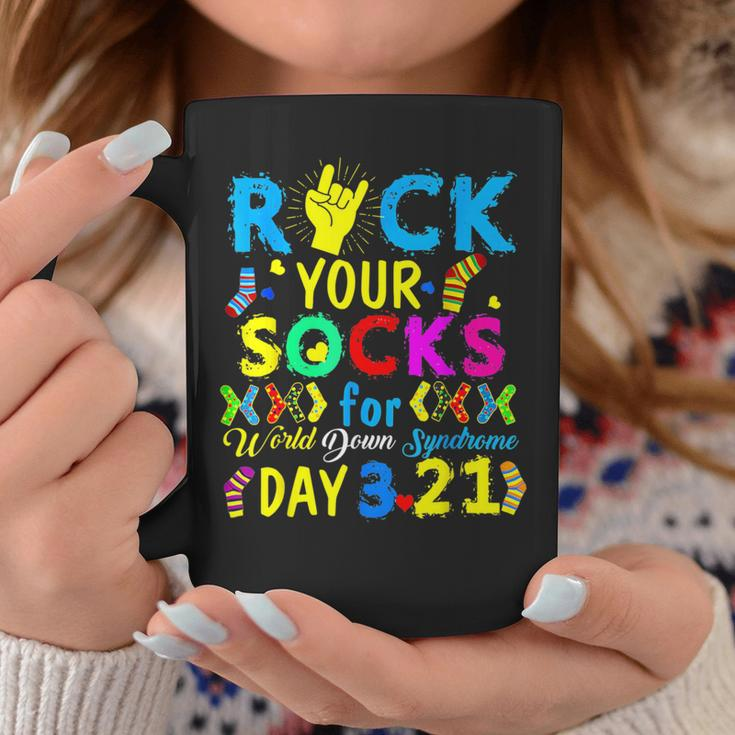 Rock Your Socks Down Syndrome Day Awareness For Boys Coffee Mug Funny Gifts