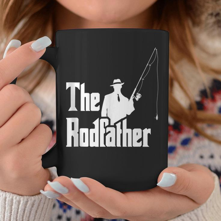 The Rodfather Fishing For Fisherman Coffee Mug Unique Gifts