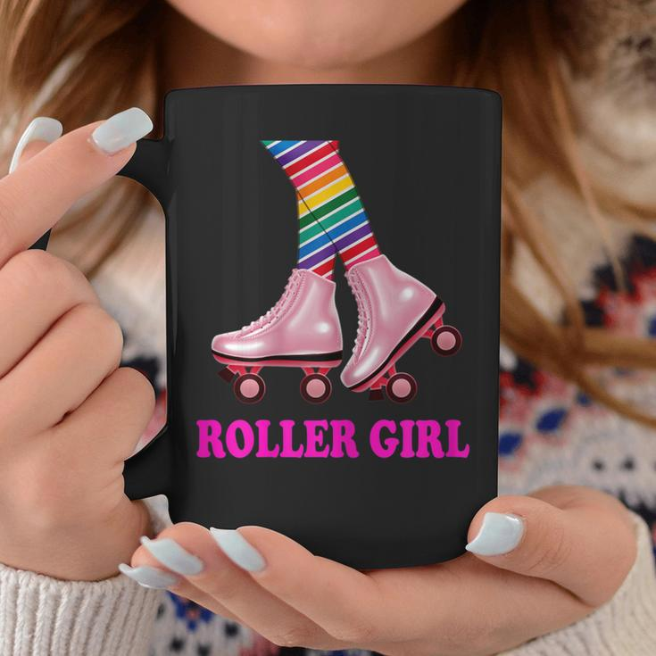 Roller Girl Roller Skates 1980S Retro Girls Women Coffee Mug Unique Gifts