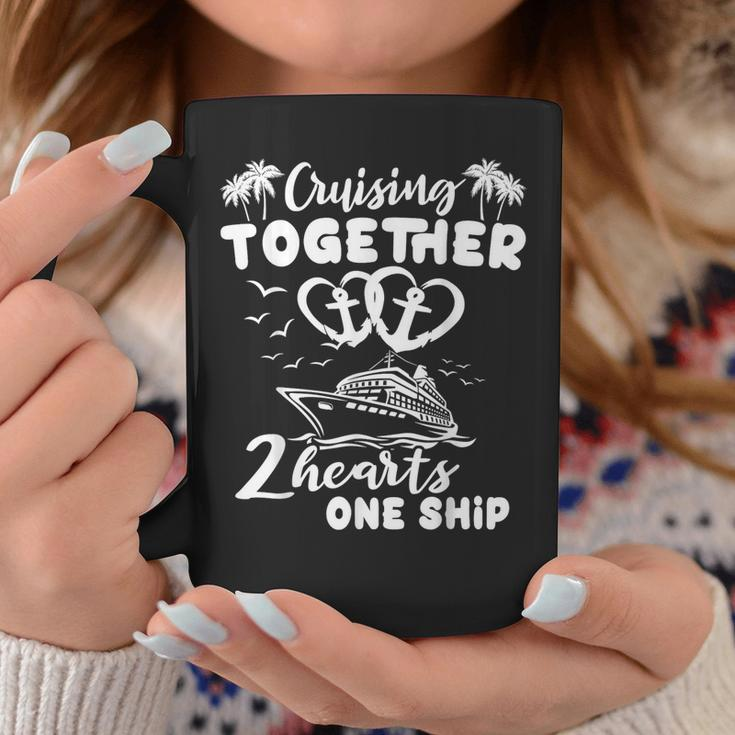 Romantic Cruising Husband Wife Couple Cruise Coffee Mug Funny Gifts
