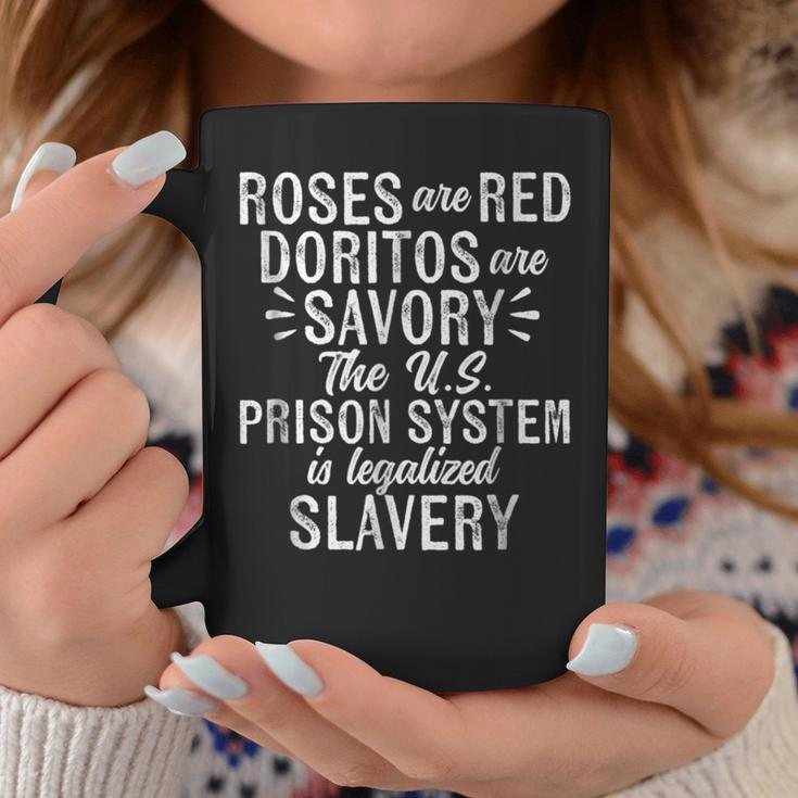 Roses Are Red Doritos Are Savory Vintage Rough Dark Coffee Mug Unique Gifts