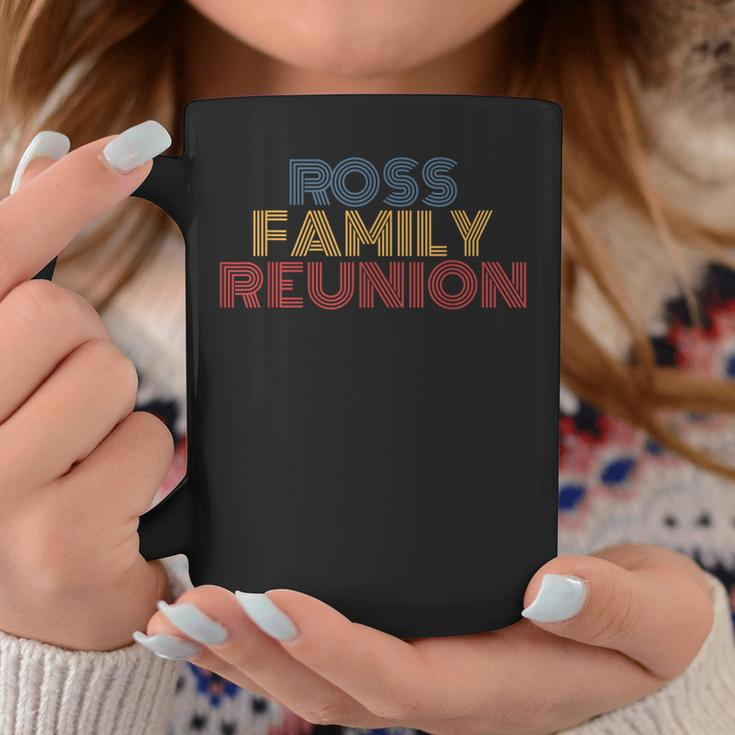 Ross Family Reunion Surname Personalized Name Retro Coffee Mug Funny Gifts