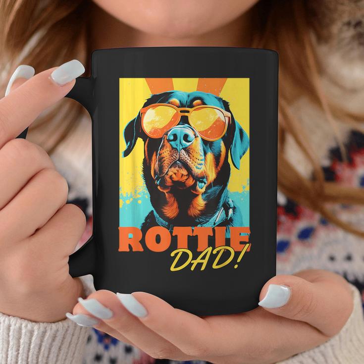 Rottie Dad — Rottweiler Papa Imintage-Look Lustig Tassen Lustige Geschenke