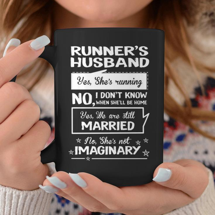 Runner's Husband Running Coffee Mug Unique Gifts