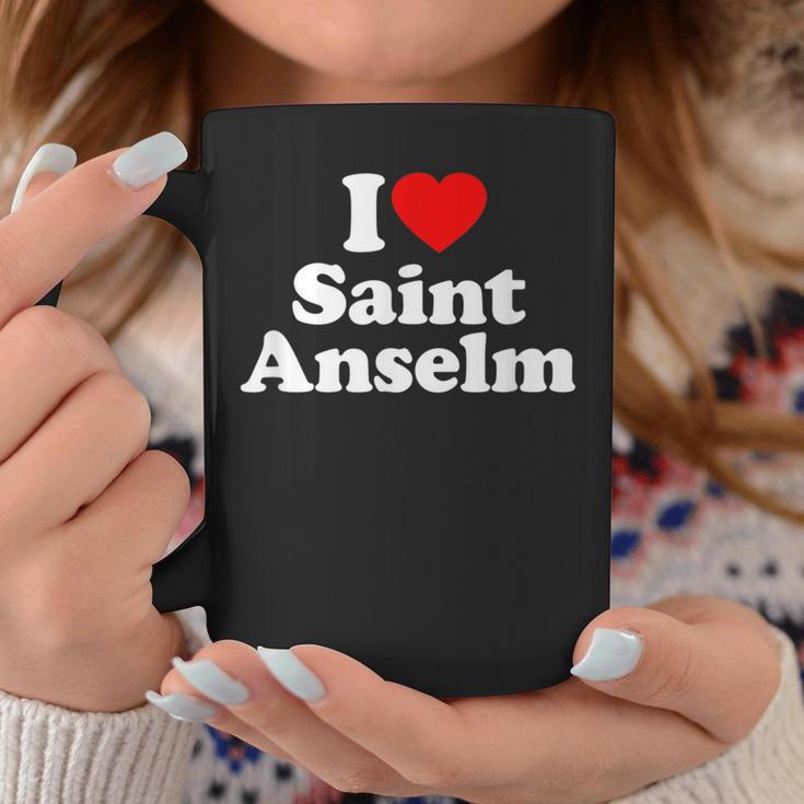 Saint Anselm Love Heart College University Alumni Coffee Mug Unique Gifts