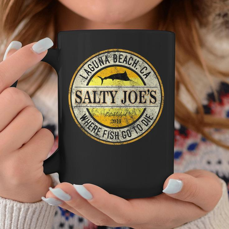 Salty Joes Vintage Logo Coffee Mug Unique Gifts