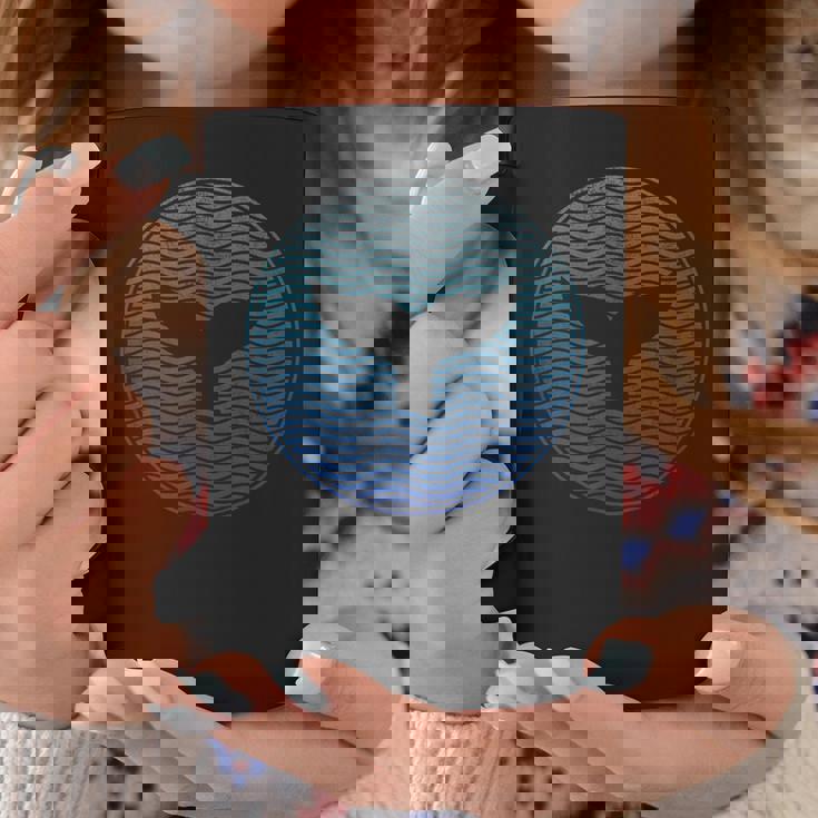 Salvar A Las Ballenas Asesino De Animales Marinos Cola De Ballena Ola Orca Taza de café Regalos divertidos