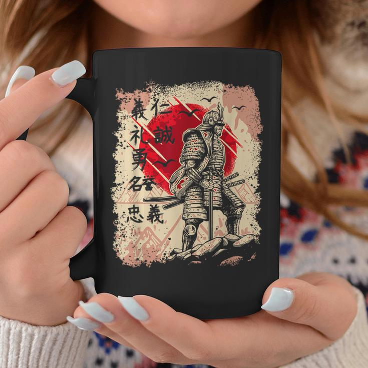 Samurai Japanese Warrior Bushido Code Swordsman Vintage Coffee Mug Unique Gifts