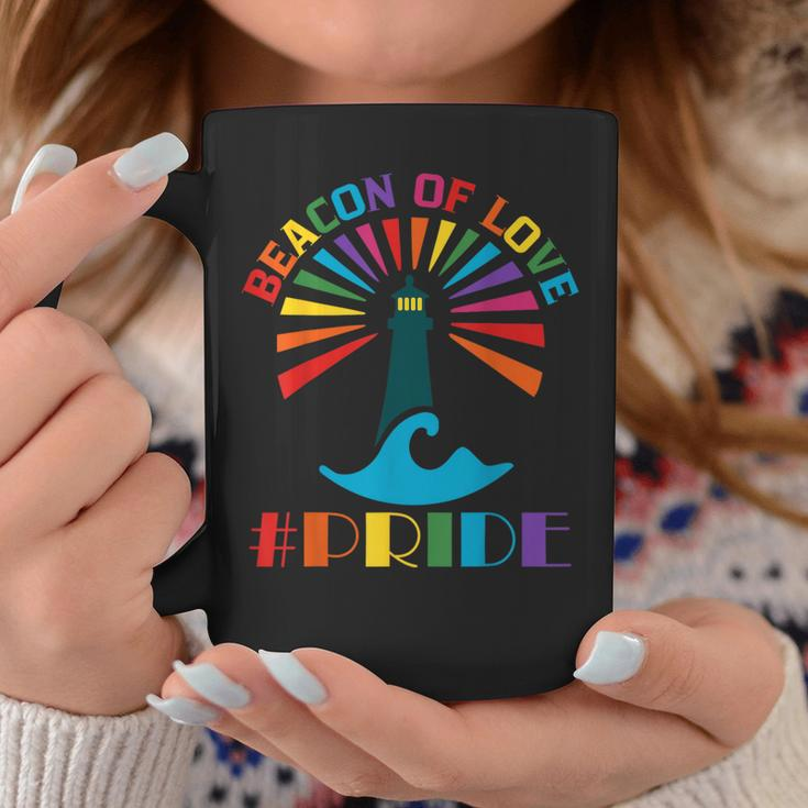 San Francisco Pride 2024 Beacon Of Love Rainbow Transgender Coffee Mug Unique Gifts