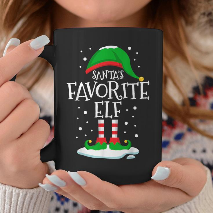 Santa's Favorite Elf Christmas Family Matching Xmas Coffee Mug Unique Gifts
