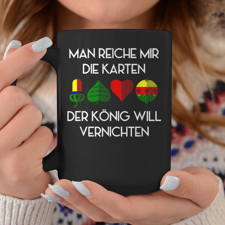 Schafkopf Card Game Bayern Austria Wadden Schnapps Tassen Lustige Geschenke