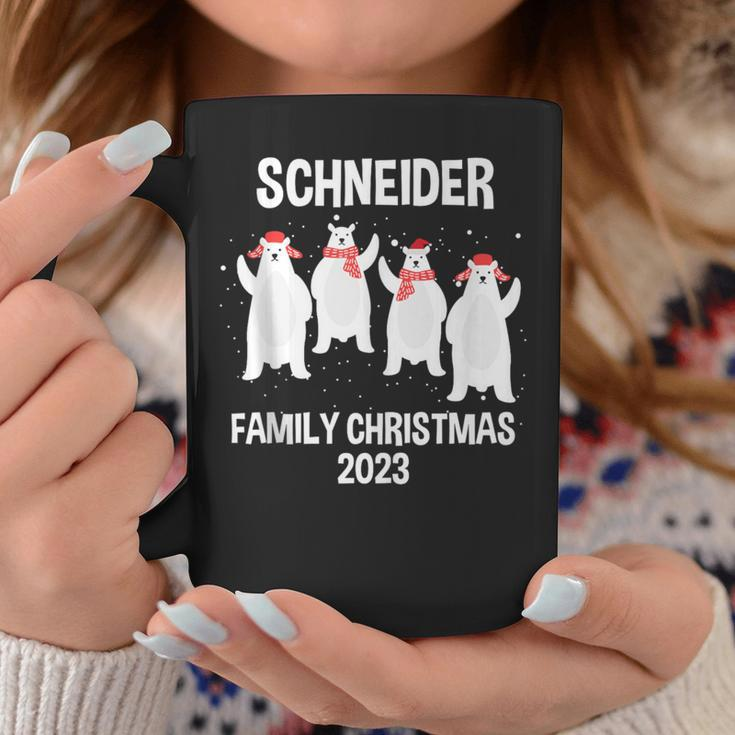 Schneider Family Name Schneider Family Christmas Coffee Mug Funny Gifts