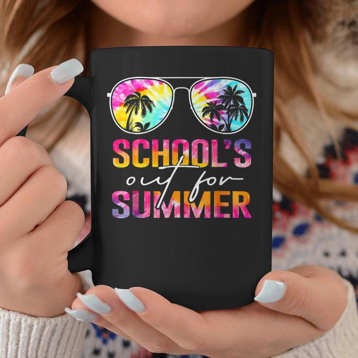 Schools Out For Summer Last Day Of School Teacher Tie Dye Coffee Mug Unique Gifts