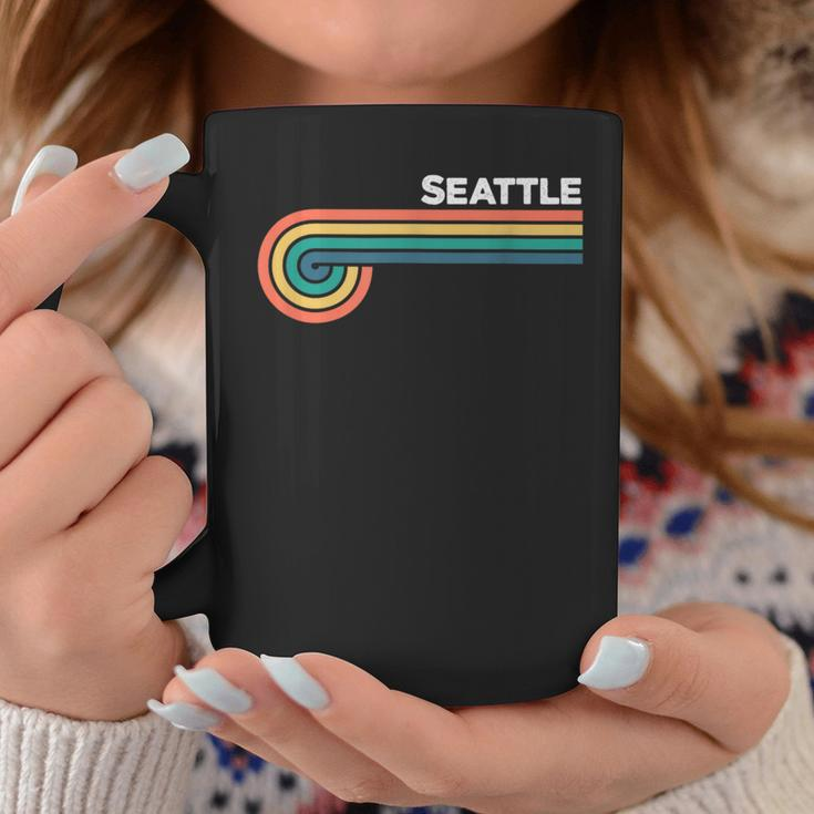 Seattle Retro Style Hometown Pride Coffee Mug Unique Gifts