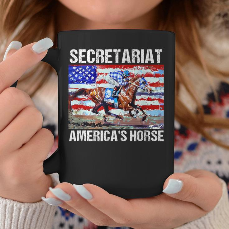 Secretariat America's Horse Coffee Mug Funny Gifts