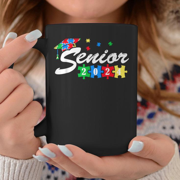 Senior Autism Graduate 2024 For Autistic Ns Graduation Coffee Mug Unique Gifts
