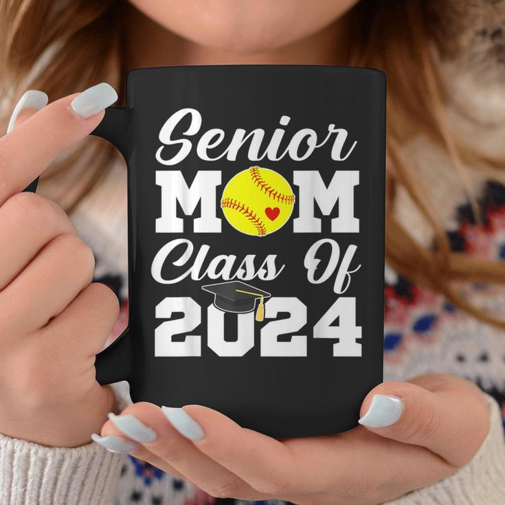 Senior Mom Class Of 2024 Softball Mom Graduation Graduate Coffee Mug Funny Gifts