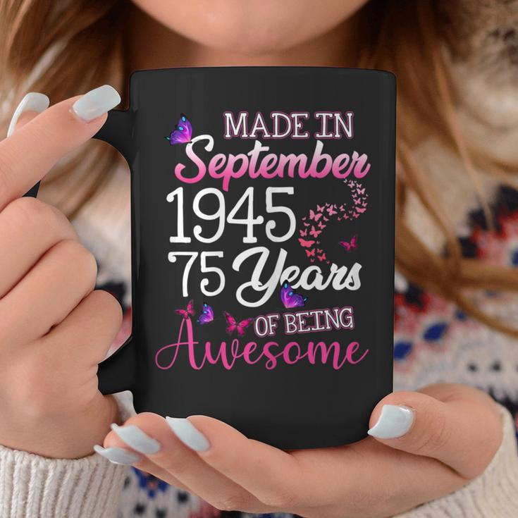 September 1945 September 75Th Birthday Coffee Mug Unique Gifts