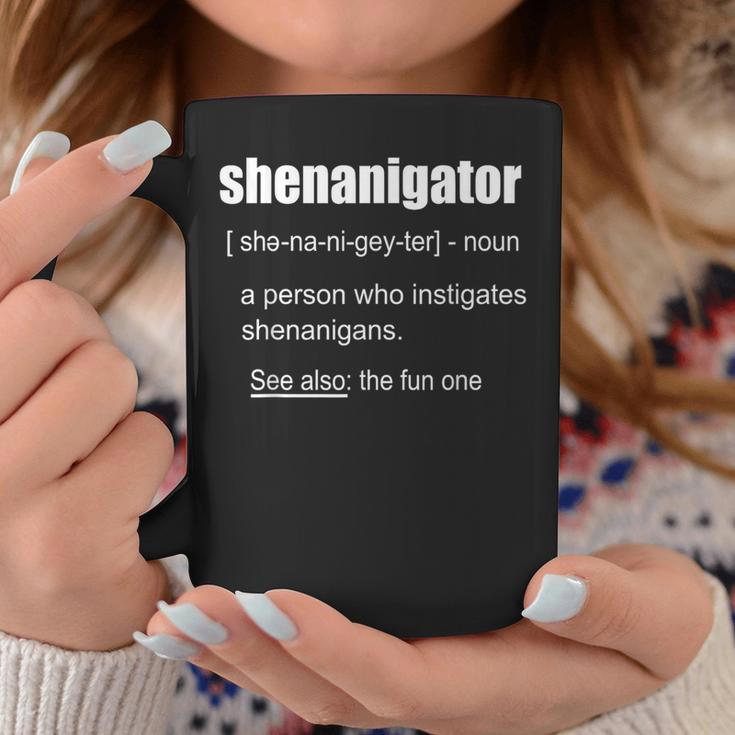 Shenanigator Definition Saint Patrick Day Coffee Mug Unique Gifts