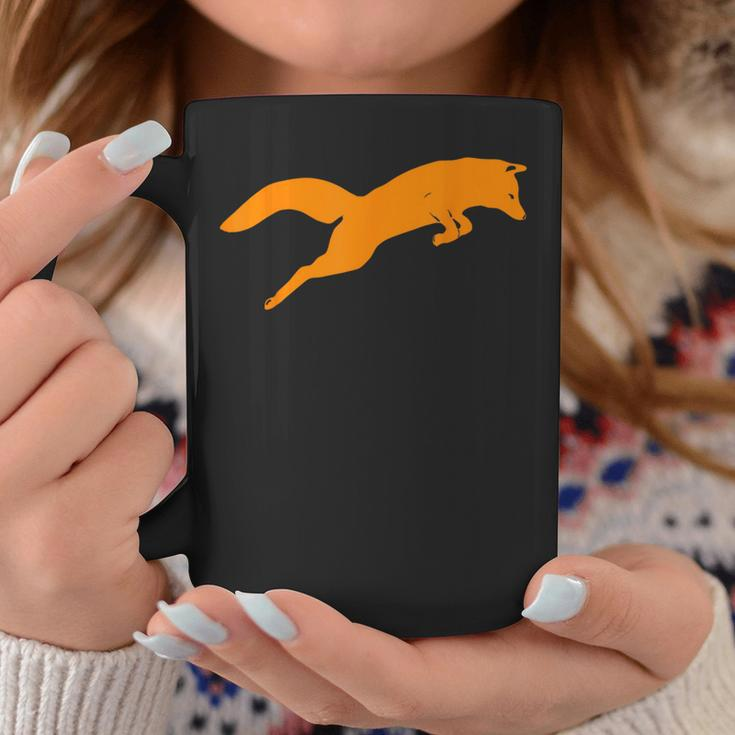 Silhouette Fox Fox AnimalCoffee Mug Unique Gifts