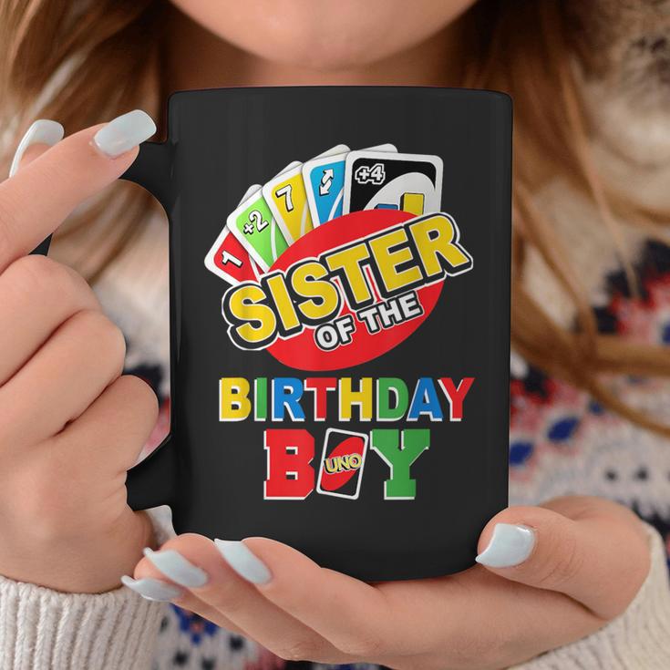 Sister Of The Birthday Boy Uno Mom Mama 1St Bday Coffee Mug Unique Gifts