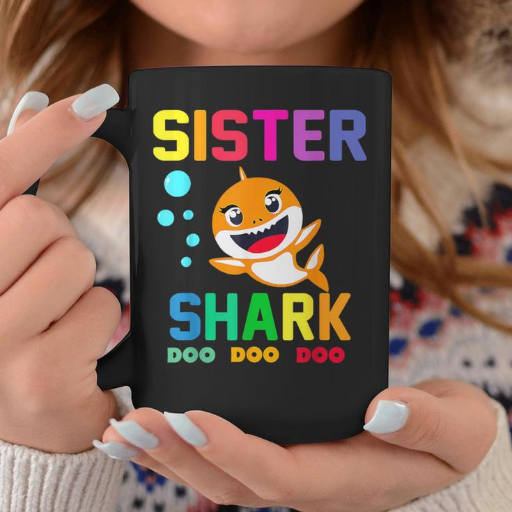 Sister Of The Shark Birthday Family Matching Birthday Coffee Mug Unique Gifts
