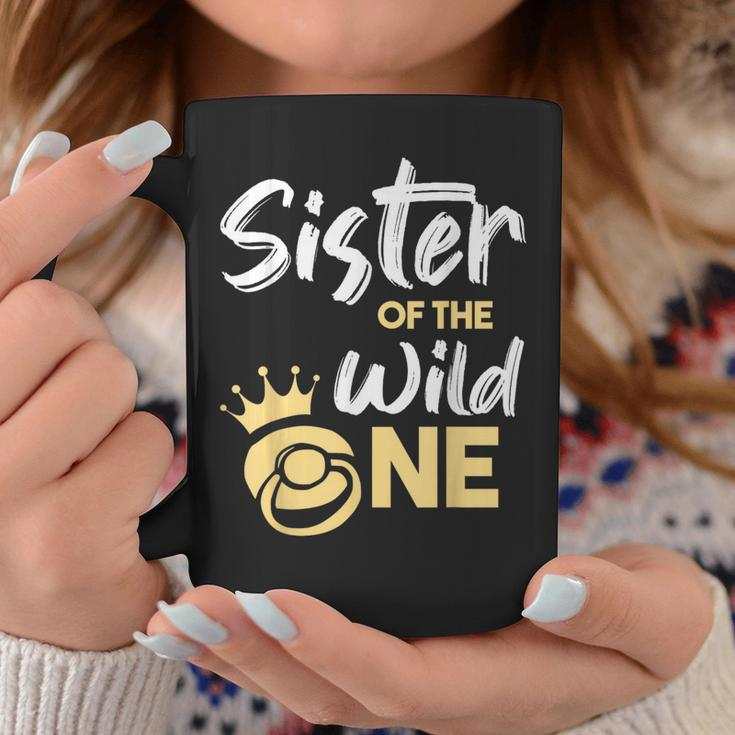 Sister Of The Wild One Family First 1St Baby Birthday Coffee Mug Unique Gifts