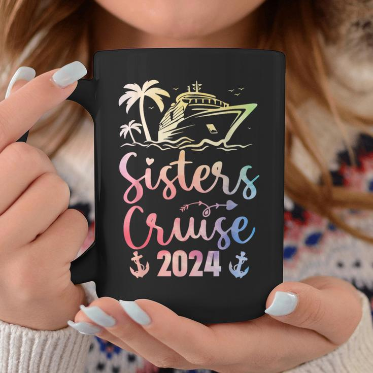 Sisters Cruise 2024 Sister Cruising Trip Family Group Squad Coffee Mug Unique Gifts