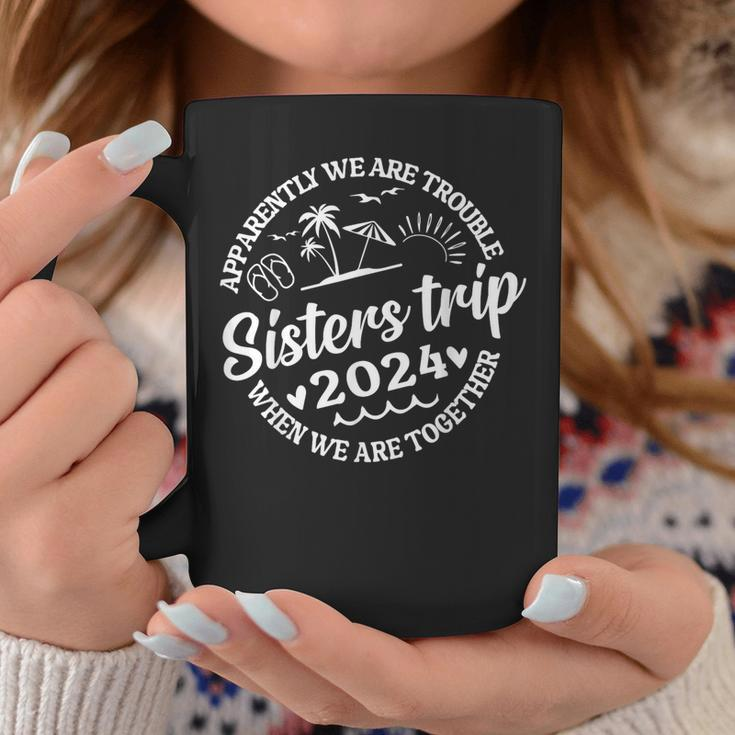 Sisters Trip 2024 Weekend Vacation Girls Trip Matching Coffee Mug Personalized Gifts