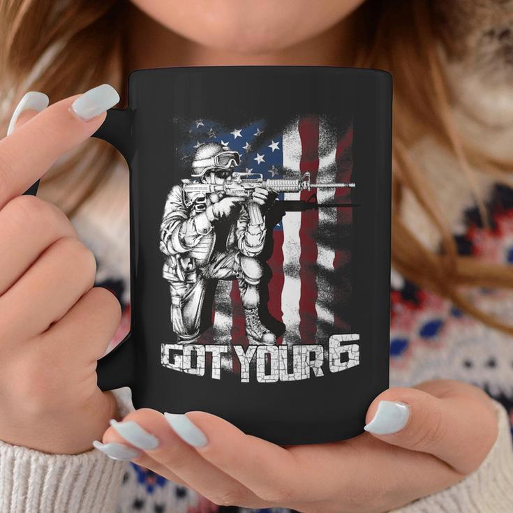 Got Your SixAmerican Flag Military 4Th Of July Coffee Mug Unique Gifts