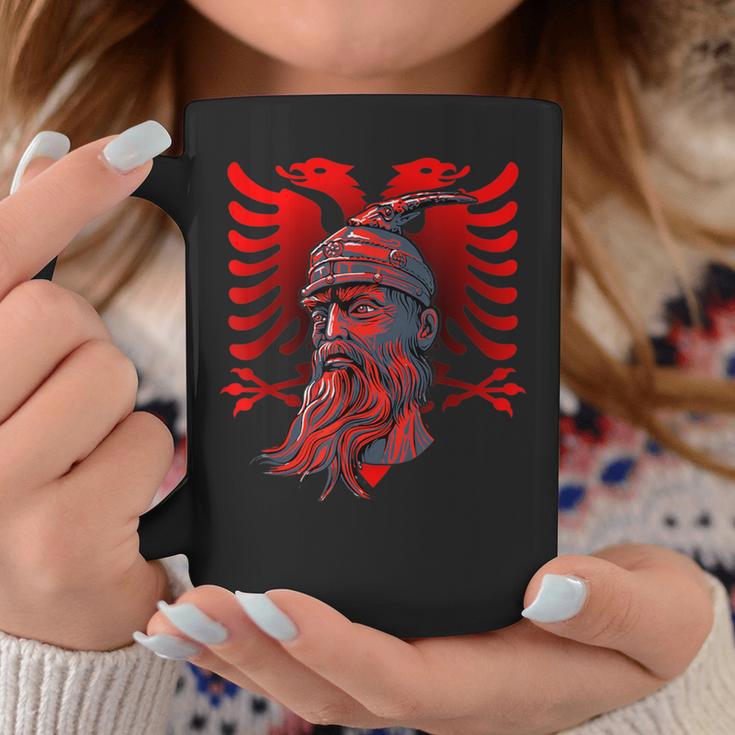 Skanderbeg Albanian National Hero Eagle Kosovo Albaner Tassen Lustige Geschenke