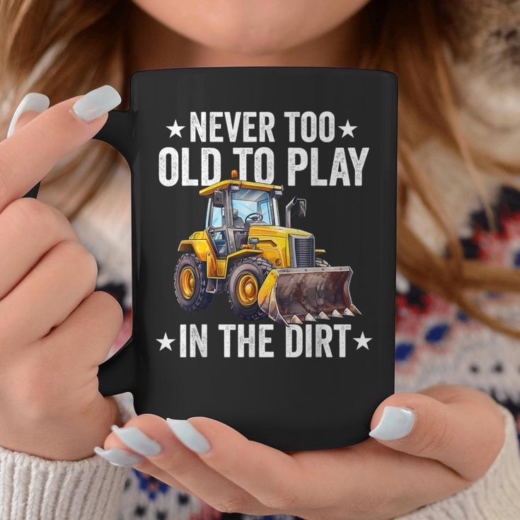 Skid Sr Loader Operator Grandpa Dad Skid Loader Coffee Mug Unique Gifts