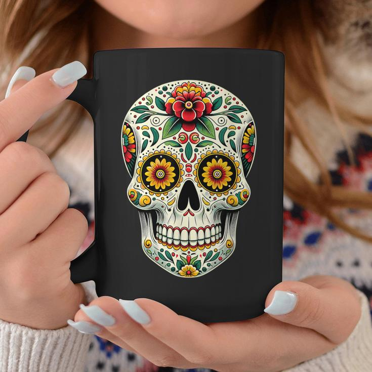 Skull Mexican Cinco De Mayo Costume For Women Coffee Mug Personalized Gifts