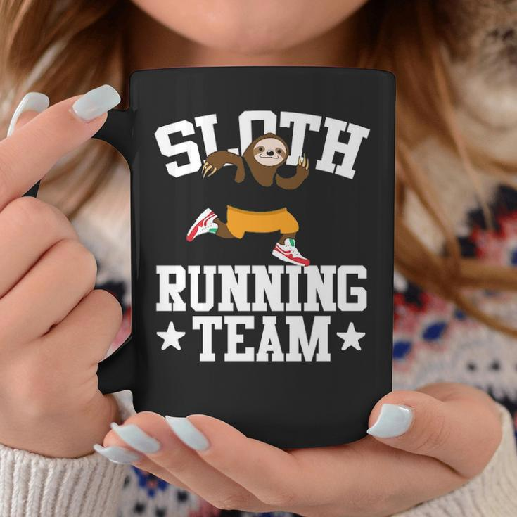 Sloth Running Team Running Coffee Mug Unique Gifts