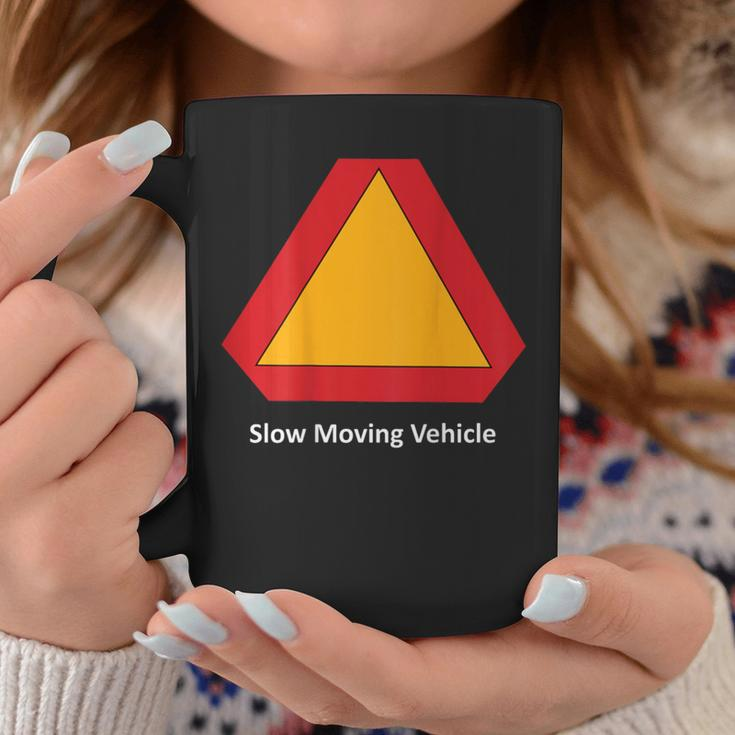Slow Moving Vehicle On The Back Coffee Mug Unique Gifts