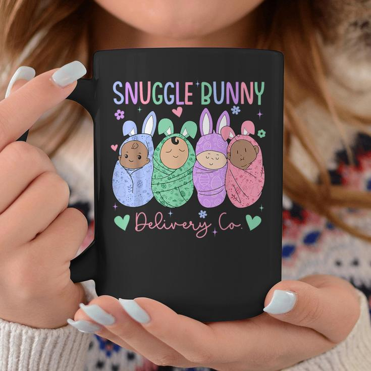 Snuggle Bunny Delivery Co Easter L&D Nurse Mother Baby Nurse Coffee Mug Personalized Gifts
