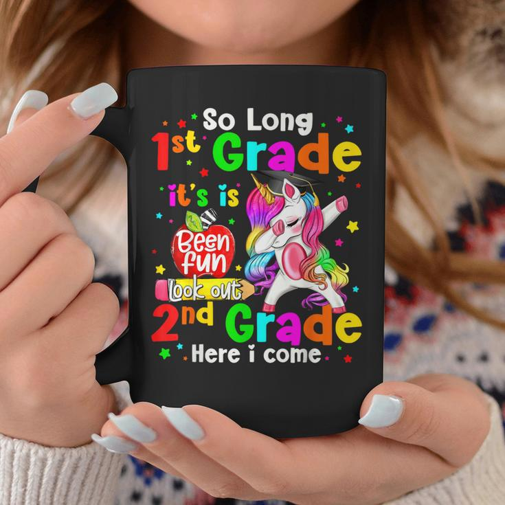 So Long 1St Grade Look Out 2Nd Grade Here I Come Unicorn Kid Coffee Mug Personalized Gifts