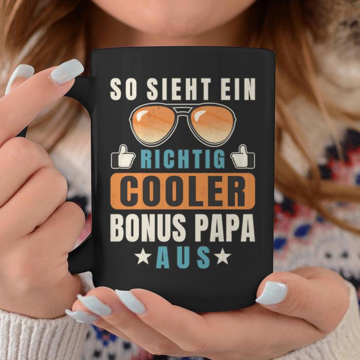 So Sieht Ein Richtig Cooler Bonus Papa Aus Stiefvater Tassen Lustige Geschenke