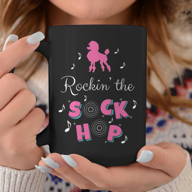 Sock Hop Costume Pink Poodle Coffee Mug Unique Gifts