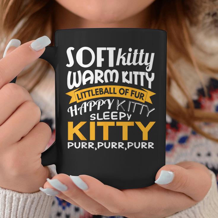 Soft Kitty Warm Kitty For Cat Lovers Coffee Mug Unique Gifts